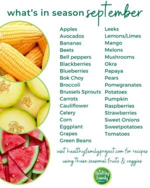 What’s in Season for September WIS September