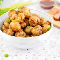 Air Fryer Roasted Ranch Potatoes