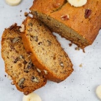 Healthy Banana Nut Bread