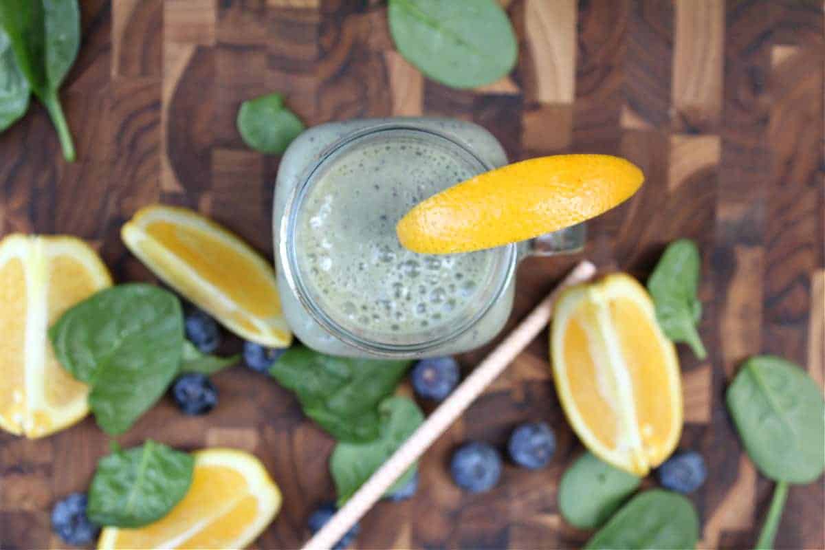 Blueberry Immune Boosting Smoothie Blueberry Immune Boosting Smoothie