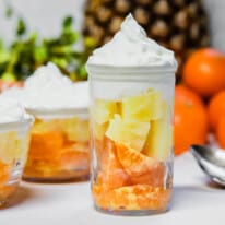 Healthy Candy Corn Parfaits