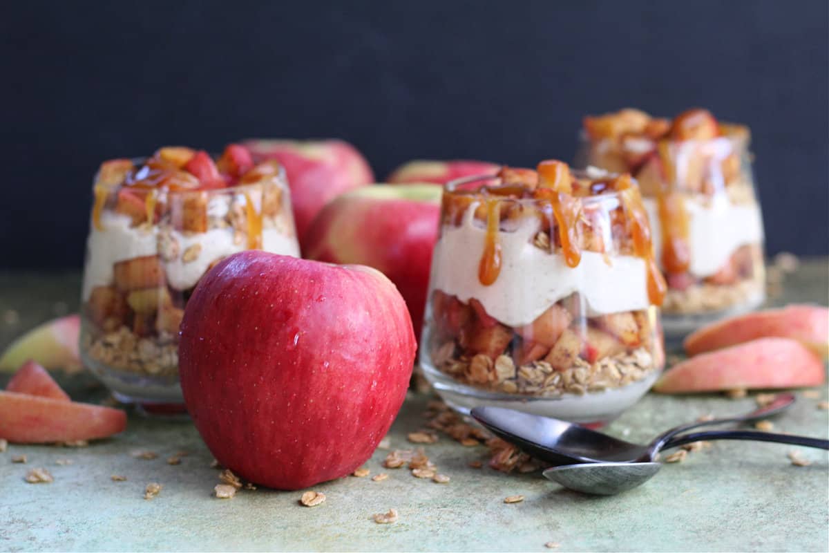 How to make Caramel Apple Trifles How to make Caramel Apple Trifles