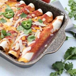 Chicken Apple Enchiladas