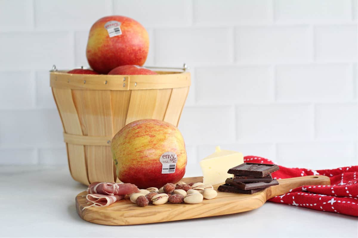Ingredients for christmas charcuterie Ingredients for christmas charcuterie