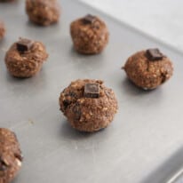 Dark Chocolate Cherry Cookies