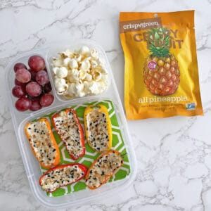 Everything Bagel Stuffed Mini Sweet Peppers