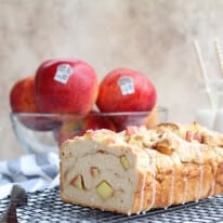 Gluten Free Apple Cinnamon Pull Apart Bread