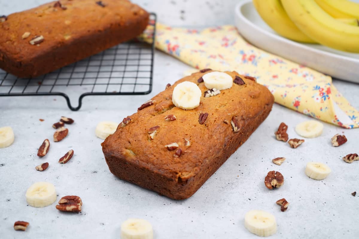 Healthy Banana Nut Bread Healthy Banana Nut Bread
