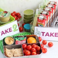 How To Create a School Lunch Packing Station
