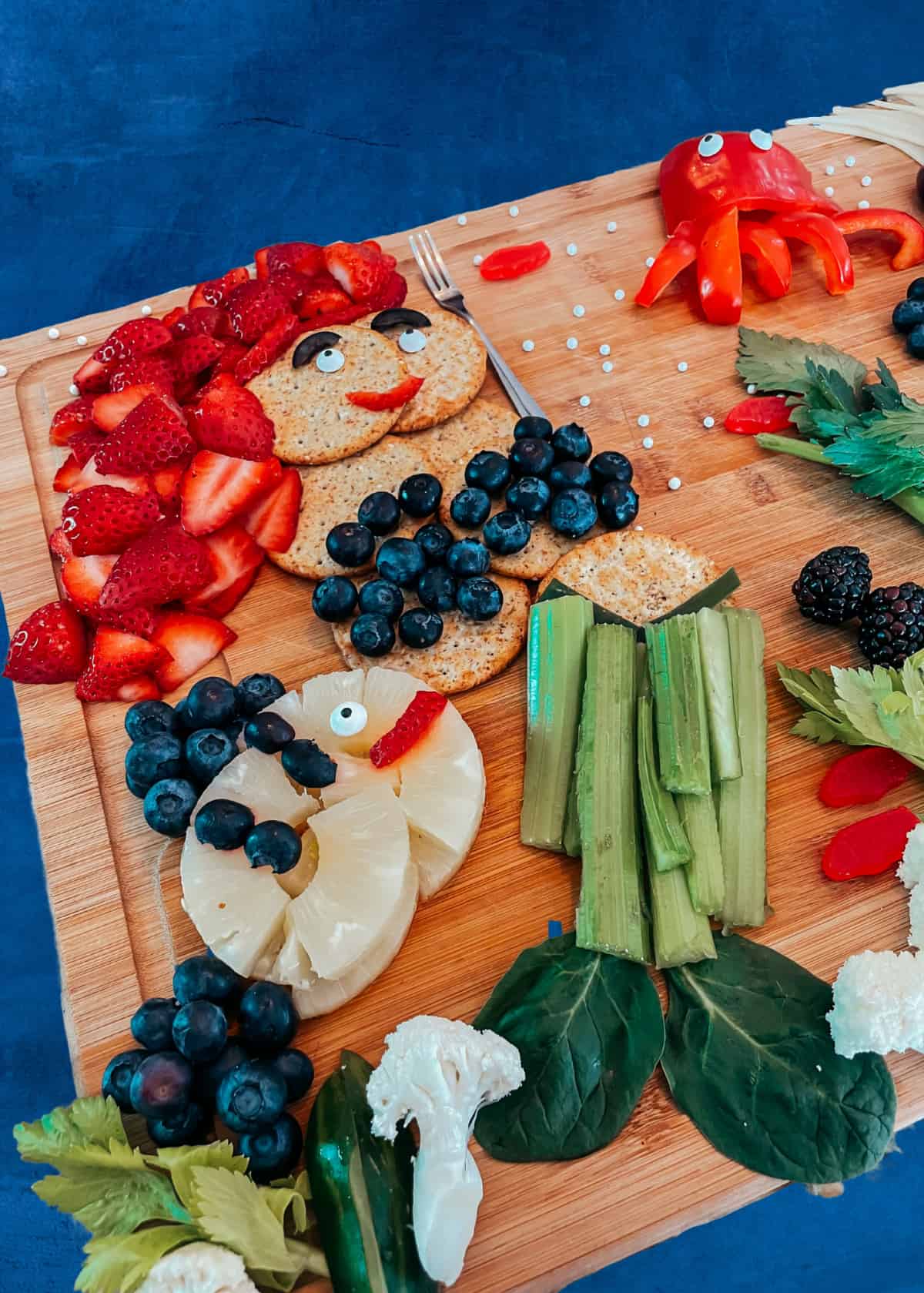 Little Mermaid Charcuterie Board Little Mermaid Charcuterie Board