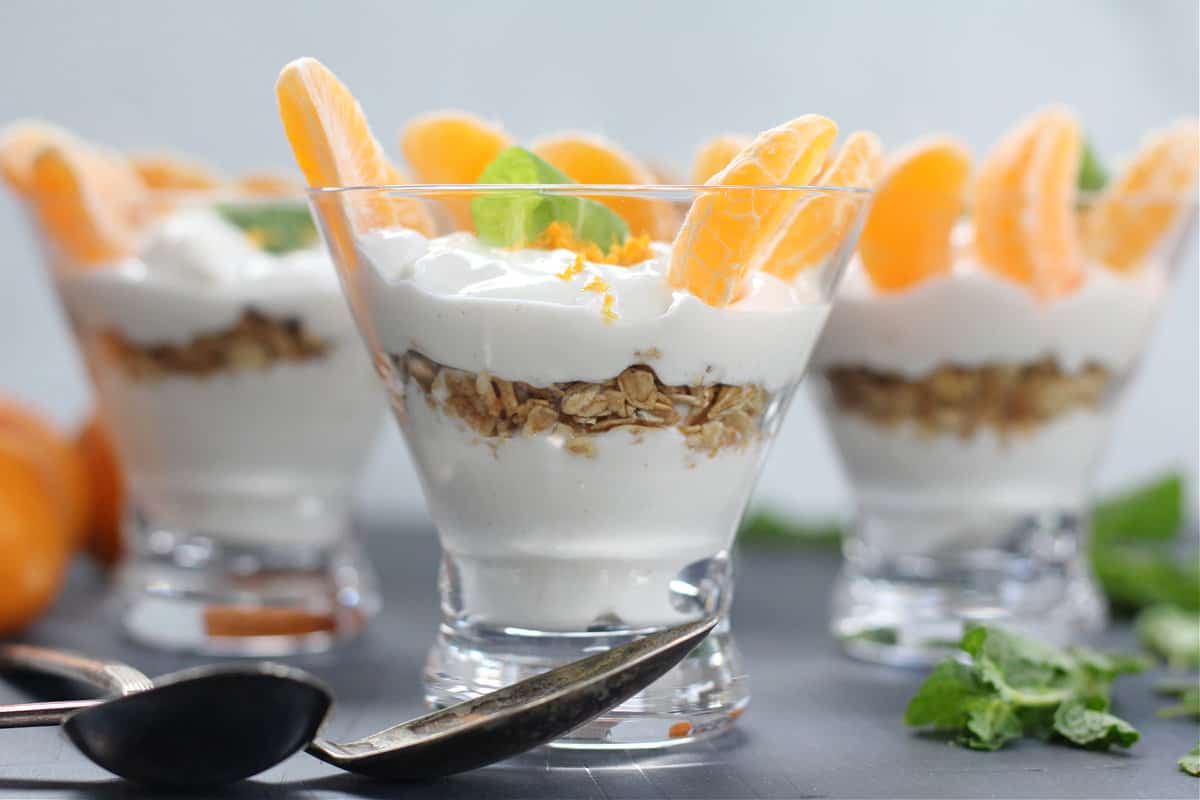 Mandarin Yogurt Parfaits Mandarin Yogurt Parfaits