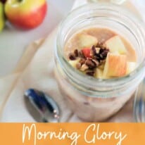 Morning Glory Overnight oats pin