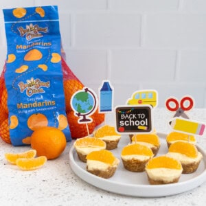 No Bake Mandarin Tarts