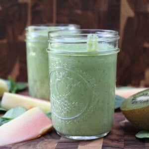 Papaya Kiwi Immune Boosting Smoothie