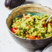 Easy Homemade Guacamole