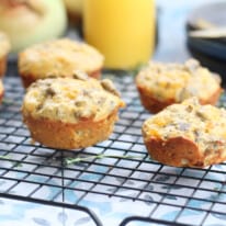 Protein-Packed Sausage and Onion Breakfast Muffins