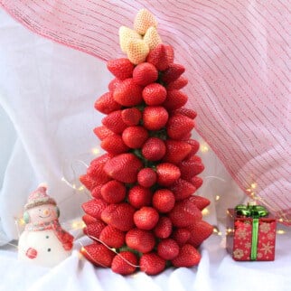 Strawberry Christmas Tree