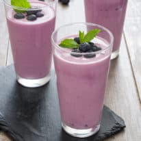 Banana, Blueberry & Mango Smoothie