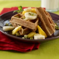 Fruity Multigrain Waffles