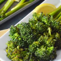 Lemon Garlic Roasted Artisan Broccoli