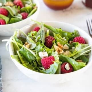 Raspberry Walnut Salad